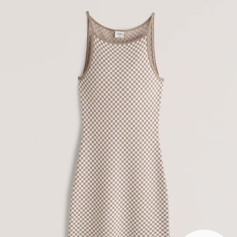 Abercrombie and Fitch Jacquard Mini Sweater Dress